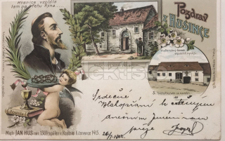 450 Kč PT Pohlednice Husinec, CZE122297