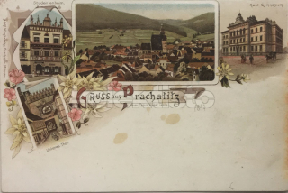 350 Kč PT Pohlednice Prachatice, CZE122363
