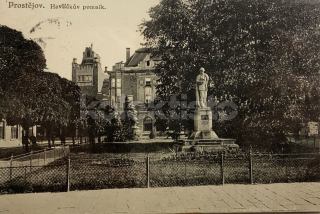 300 Kč PV Pohlednice Prostějov POMNÍKY, CZE122422
