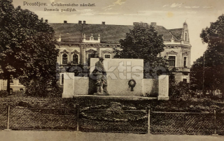 400 Kč PV Pohlednice Prostějov POMNÍKY, CZE122450