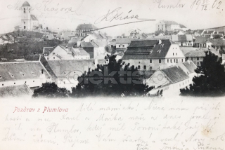 460 Kč PV Pohlednice Plumlov, CZE122457