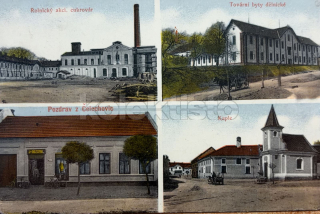 500 Kč PV Pohlednice Čelechovice na Hané CUKROVARY, CZE122461