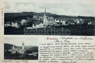 450 Kč RA Pohlednice Křivoklát, CZE122481