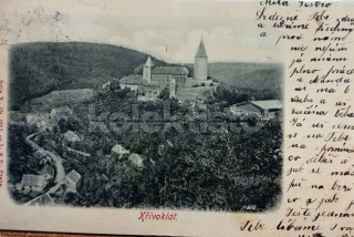 500 Kč RA Pohlednice Křivoklát, CZE122483