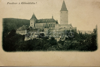140 Kč RA Pohlednice Křivoklát, CZE122491