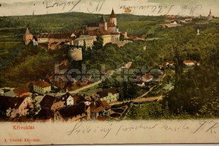 160 Kč RA Pohlednice Křivoklát, CZE122496