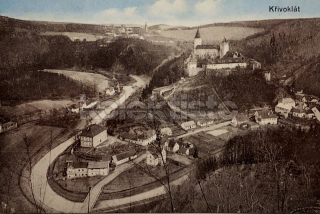 280 Kč RA Pohlednice Křivoklát, CZE122508