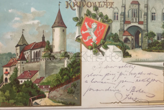 300 Kč RA Pohlednice Křivoklát, CZE122509