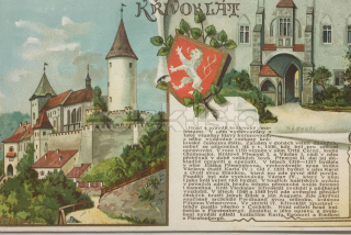320 Kč RA Pohlednice Křivoklát, CZE122513