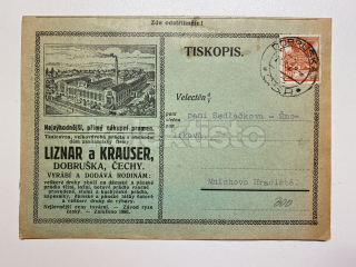 300 Kč RK Pohlednice Dobruška-tiskopis, CZE122682