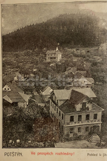 420 Kč RK Pohlednice Potštejn, CZE122798