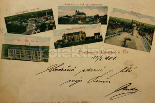 460 Kč RK Pohlednice Kostelec nad Orlicí, CZE122814