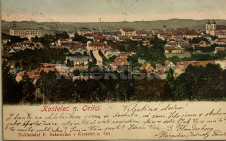 420 Kč RK Pohlednice Kostelec nad Orlicí, CZE122864