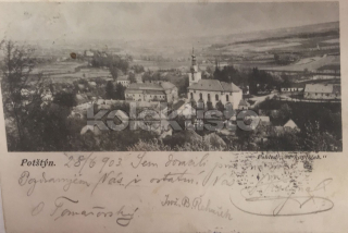 360 Kč RK Pohlednice Potštejn, CZE122883