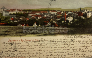 400 Kč RK Pohlednice Rychnov nad Kněžnou, CZE122911