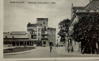 260 Kč RO Pohlednice Rokycany NÁDRAŽÍ, CZE122943