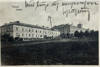 320 Kč SM Pohlednice Turnov KASÁRNY, CZE123157