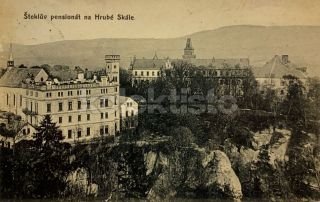 160 Kč SM Pohlednice Hrubá Skála, CZE123318
