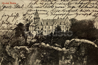 200 Kč SM Pohlednice Hrubá Skála, CZE123320