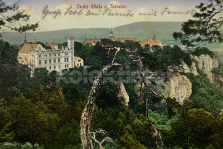 200 Kč SM Pohlednice Hrubá Skála, CZE123321