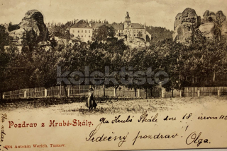 250 Kč SM Pohlednice Hrubá Skála, CZE123324
