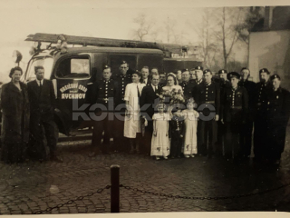 600 Kč SO Foto Dolní Rychnov AUTOMOBILY, HASIČI, CZE123514