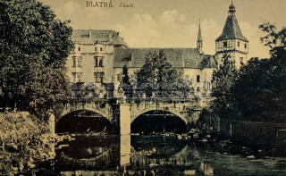 160 Kč ST Pohlednice Blatná, CZE123672
