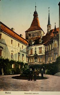 350 Kč ST Pohlednice Blatná, CZE123688