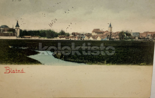 460 Kč ST Pohlednice Blatná, CZE123692