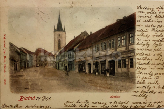 460 Kč ST Pohlednice Blatná, CZE123695