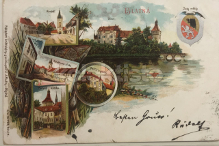 600 Kč ST Pohlednice Blatná, CZE123696