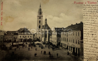 190 Kč ST Pohlednice Vodňany, CZE123736