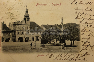 450 Kč ST Pohlednice Volyně, CZE123757