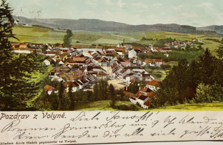 450 Kč ST Pohlednice Volyně, CZE123758
