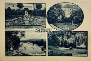 160 Kč ST Pohlednice Štěkeň, CZE123766