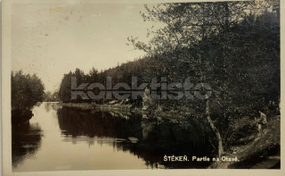 170 Kč ST Pohlednice Štěkeň, CZE123768