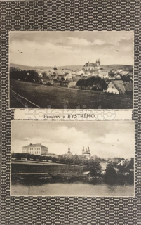 360 Kč SV Pohlednice Bystré, CZE124031