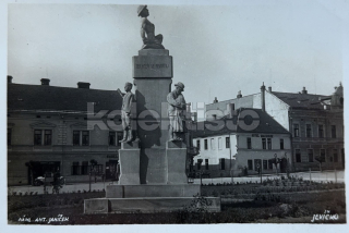 360 Kč SV Pohlednice Jevíčko POMNÍKY, CZE124036