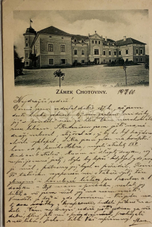 360 Kč TA Pohlednice Chotoviny, CZE124242
