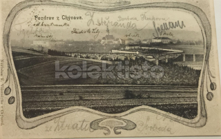420 Kč TA Pohlednice Chýnov, CZE124256