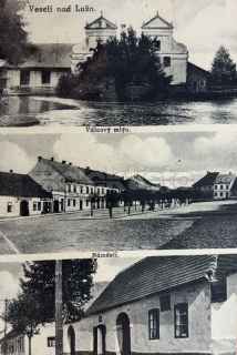 420 Kč TA Pohlednice Veselí nad Lužnicí, CZE124261