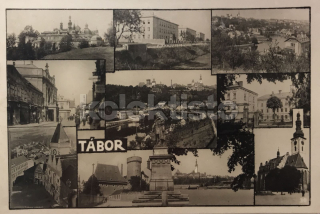 160 Kč TA Pohlednice Tábor, CZE124432