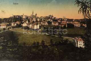 160 Kč TA Pohlednice Tábor, CZE124433