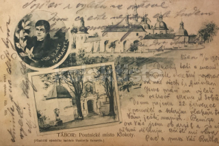 160 Kč TA Pohlednice Tábor, CZE124435