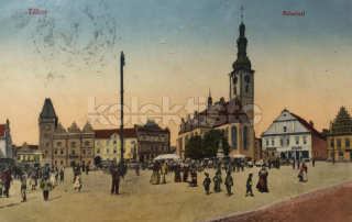 160 Kč TA Pohlednice Tábor, CZE124438