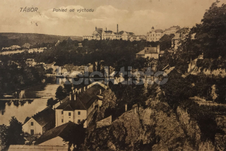 160 Kč TA Pohlednice Tábor, CZE124441