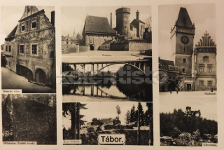 160 Kč TA Pohlednice Tábor, CZE124456