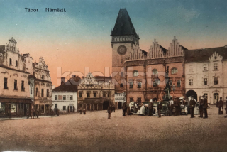 180 Kč TA Pohlednice Tábor, CZE124459