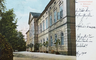 380 Kč TC Pohlednice Konstantinovy Lázně, CZE124614