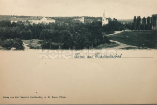 400 Kč TC Pohlednice Konstantinvy Lázně, CZE124615
